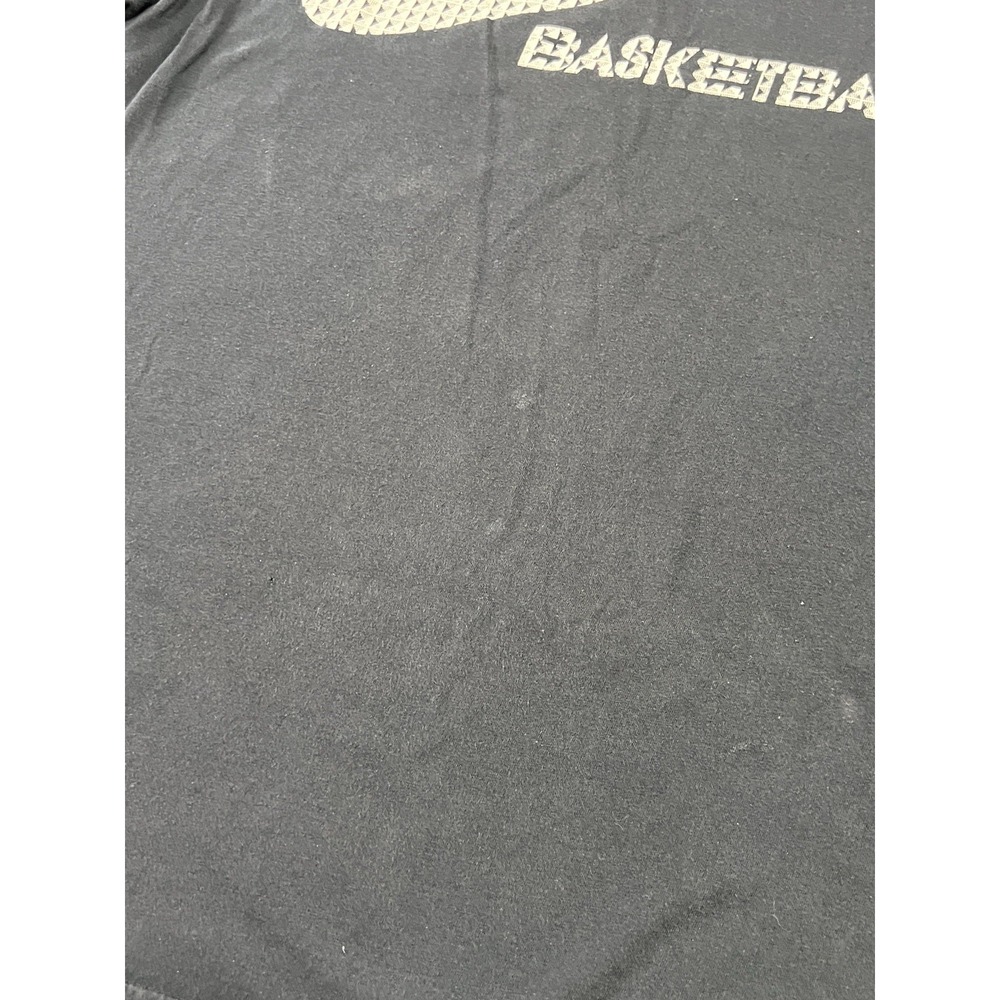 Nike T-Shirt Men's Standard Fit Size XL Black Basketball Geometric Graphic Print - Picture 7 of 7